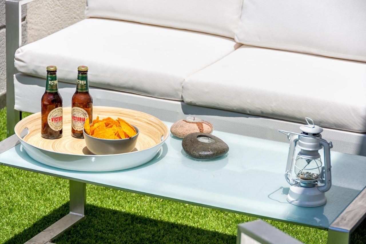マラガAtico Con Terraza Ac 1Hab En El Centro Y Piscina Comunitariaアパートメント エクステリア 写真